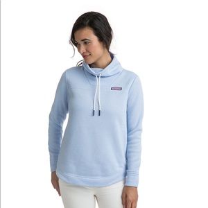 Vineyard Vines Fleece Funnel Neck Shep Shirt